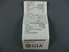 GIA LARGE 1.24CT DIAMOND 14K WHITE GOLD EMERALD CUT & ROUND HALO ENGAGEMENT RING
