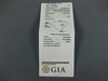 GIA LARGE 1.73CT DIAMOND 14KT WHITE & ROSE GOLD CUSHION & ROUND ENGAGEMENT RING