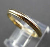 ESTATE 14K YELLOW GOLD CLASSIC MILGRAIN WEDDING ANNIVERSARY RING BAND 2mm 24535