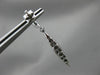 1.32CT WHITE & BLACK DIAMOND 14KT WHITE GOLD ELONGATED MARQUISE HANGING EARRINGS