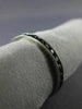 ESTATE .84CT AAA ROUND SAPPHIRE 14KT WHITE GOLD CHANNEL ETERNITY RING 2mm #17819