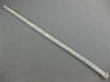ESTATE WIDE 5.24CT DIAMOND 14KT WHITE GOLD 3D FILIGREE MILGRAIN TENNIS BRACELET