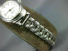 ESTATE 14KT WHITE GOLD MATT & SHINNY OVAL CLASSIC QUARTZ MOVEMENT WATCH #18428