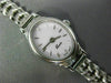 ESTATE 14KT WHITE GOLD MATT & SHINNY OVAL CLASSIC QUARTZ MOVEMENT WATCH #18428