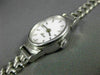 ESTATE 14KT WHITE GOLD MATT & SHINNY OVAL CLASSIC QUARTZ MOVEMENT WATCH #18428