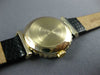ESTATE 14KT YELLOW GOLD 3D CLASSIC OMEGA ROUND WHITE FACE LADIES WATCH #26847