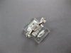 ESTATE .23CT DIAMOND 18KT WHITE GOLD LOVE KNOT SEMI ETERNITY LINK ROPE FUN RING