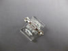 ESTATE .23CT DIAMOND 18KT WHITE GOLD LOVE KNOT SEMI ETERNITY LINK ROPE FUN RING