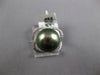 ESTATE LARGE .19CT DIAMOND & AAA TAHITIAN PEARL 14K WHITE GOLD FLOWER LOVE RING