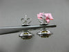 1.25CT WHITE & FANCY YELLOW DIAMOND 18KT TWO TONE GOLD DOUBLE HALO STUD EARRINGS