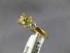 .24CT DIAMOND 14K YELLOW GOLD 3D ROUND 3 STONE SEMI MOUNT ENGAGEMENT RING #18367
