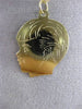 ESTATE 14KT YELLOW GOLD HANDCRAFTED HAPPY BABY BOY FLOATING CHARM PENDANT #24271