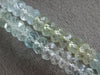 ESTATE 70.91CT DIAMOND & AAA MULTI COLOR AQUAMARINES 18KT WHITE GOLD 3D NECKLACE