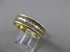 ESTATE 14KT YELLOW GOLD HANDCRAFTED DOUBLE ROPE WEDDING BAND RING 6mm #23207