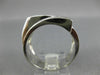 LARGE 1.75CT DIAMOND 14KT WHITE GOLD 3D PRINCESS & BAGUETTE INVISIBLE BELT RING