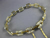 ESTATE 2.0CT DIAMOND 14KT TWO TONE GOLD 3D RECTANGULAR FILIGREE TENNIS BRACELET