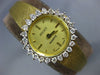 ESTATE PALACE .80CT DIAMOND 14KT YELLOW GOLD 3D ROUND SWISS LADIES WATCH #22617