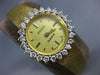 ESTATE PALACE .80CT DIAMOND 14KT YELLOW GOLD 3D ROUND SWISS LADIES WATCH #22617