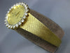 ESTATE PALACE .80CT DIAMOND 14KT YELLOW GOLD 3D ROUND SWISS LADIES WATCH #22617