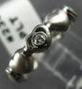 ESTATE .20CT ROUND DIAMOND PLATINUM HEART ETERNITY LOVE ANNIVERSARY RING #23098