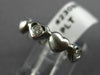 ESTATE .20CT ROUND DIAMOND PLATINUM HEART ETERNITY LOVE ANNIVERSARY RING #23098