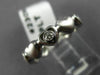 ESTATE .20CT ROUND DIAMOND PLATINUM HEART ETERNITY LOVE ANNIVERSARY RING #23098