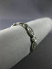 ESTATE .55CT DIAMOND 14KT WHITE GOLD 3D ETERNITY WEDDING ANNIVERSARY RING #24427