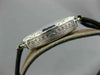 ANTIQUE LARGE .88CT OLD MINE DIAMOND & AAA SAPPHIRE PLATINUM LADIES WATCH #23851