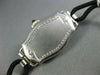 ANTIQUE LARGE .88CT OLD MINE DIAMOND & AAA SAPPHIRE PLATINUM LADIES WATCH #23851