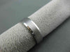 ESTATE 14KT WHITE GOLD MATTE & SHINY CLASSIC MENS WEDDING BAND RING 5mm #23137