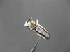 ESTATE .80CT DIAMOND 18KT WHITE GOLD 9 STONE SEMI MOUNT ENGAGEMENT RING E/F 7569