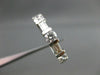 ESTATE WIDE 1.50CT DIAMOND PLATINUM ROUND & BAGUETTE ANNIVERSARY RING 4mm #18866