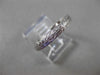 ANTIQUE 14KT WHITE GOLD 3D FILIGREE ETERNITY WEDDING ANNIVERSARY RING 3mm #3042