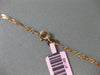 ESTATE .24CT DIAMOND 14KT WHITE & ROSE GOLD 3D OVAL ETOILE FLOATING PENDANT