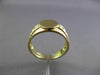 ESTATE 14KT YELLOW GOLD CIRCULAR INITIAL ENGRAVABLE UPON REQUEST RING #ELVINA55