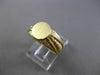 ESTATE 14KT YELLOW GOLD CIRCULAR INITIAL ENGRAVABLE UPON REQUEST RING #ELVINA55