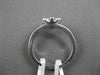 ANTIQUE .09CT DIAMOND 18KT WHITE GOLD 3D PAVE SNOWFLAKE FLOWER RING