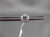 ESTATE LARGE 1.48CT DIAMOND 14KT WHITE GOLD 3D ROUND STUD EARRINGS 5.5mm #14048