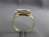 ESTATE LARGE .35CT DIAMOND 14KT WHITE & YELLOW GOLD 3D " B " INITIAL RING #24501