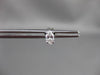 ESTATE .55CT MARQUISE CUT DIAMOND 14KT WHITE GOLD STUD EARRINGS F/G VS #5163