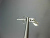 .77CT DIAMOND 14KT WHITE GOLD ROUND CLASSIC JOURNEY DROP HANGING EARRINGS #1240