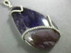 EXTRA LARGE 55.88CT DIAMOND & AAA AMETHYST 14KT WHITE GOLD 3D PEAR SHAPE PENDANT