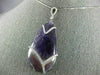 EXTRA LARGE 55.88CT DIAMOND & AAA AMETHYST 14KT WHITE GOLD 3D PEAR SHAPE PENDANT