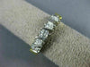 ESTATE .50CT DIAMOND 18KT TWO TONE GOLD 5 STONE WEDDING ANNIVERSARY RING #4838