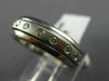 ESTATE WIDE .38CT DIAMOND 14K WHITE GOLD WEDDING ANNIVERSARY ETERNITY RING 14825