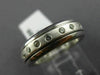 ESTATE WIDE .38CT DIAMOND 14K WHITE GOLD WEDDING ANNIVERSARY ETERNITY RING 14825