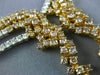 GIA 26.96CT WHITE & PINK DIAMOND 18KT 2 TONE GOLD 3D DOUBLE ROW LARIAT NECKLACE