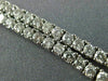GIA 26.96CT WHITE & PINK DIAMOND 18KT 2 TONE GOLD 3D DOUBLE ROW LARIAT NECKLACE
