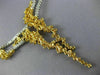GIA 26.96CT WHITE & PINK DIAMOND 18KT 2 TONE GOLD 3D DOUBLE ROW LARIAT NECKLACE