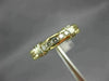 ESTATE .30CT DIAMOND 14KT TWO TONE GOLD 5 STONE FILIGREE ANNIVERSARY RING #5481